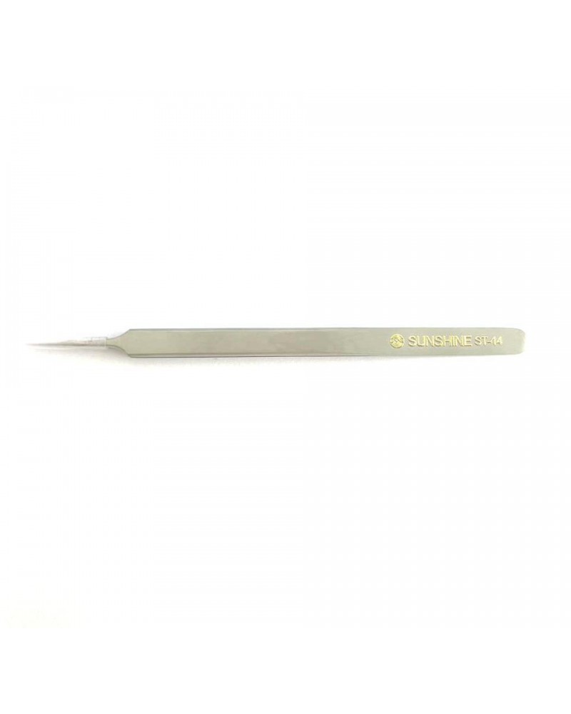 SUNSHINE ST-14 ST14 Straight Fine Tweezers ST14