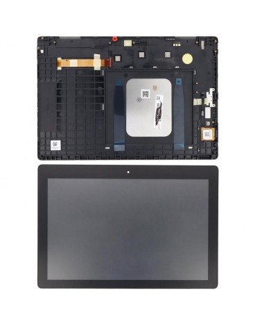 LCD e ecrã tátil com moldura para Lenovo Tab E10 TB-X104 TB-X104N TB-X104F TB-X104F