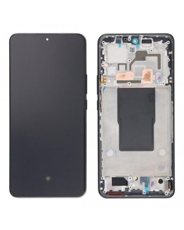 Pantalla LCD y Tactil con Marco Negro para Xiaomi Mi 12T   Xiaomi Mi 12T Pro 