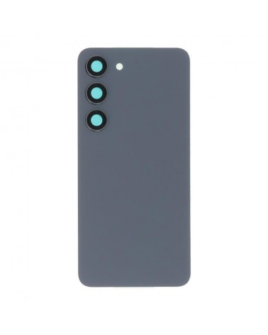 Tapa Trasera de Bateria y Lente de Camara para Samsung Galaxy S23 S911 S911B SM-S911 - Gris