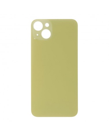 Tampa traseira da bateria para Iphone 14 Plus - Amarelo