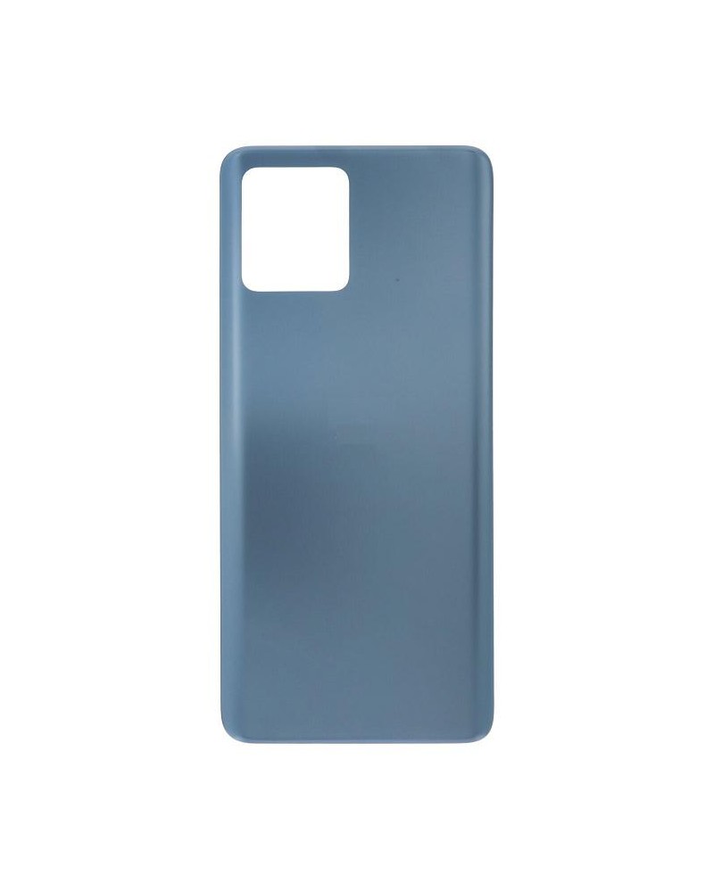 Tampa traseira da bateria para Motorola Moto G72 - Azul