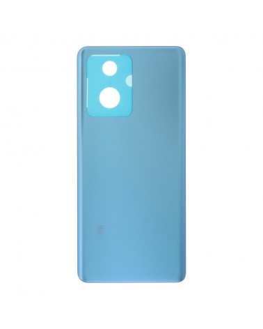 Tampa traseira da bateria para Xiaomi Redmi Note 12 Pro Plus - Azul