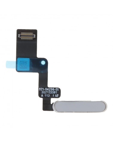 Flex Boton Home para Ipad 10   Ipad 2022 A2757  A2777  A2696 - Plata