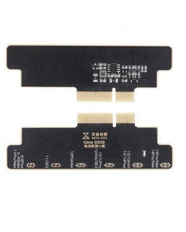 Placa de programação de bateria Qianly Clone DZ03 para Iphone 8 - 14 Pro Max