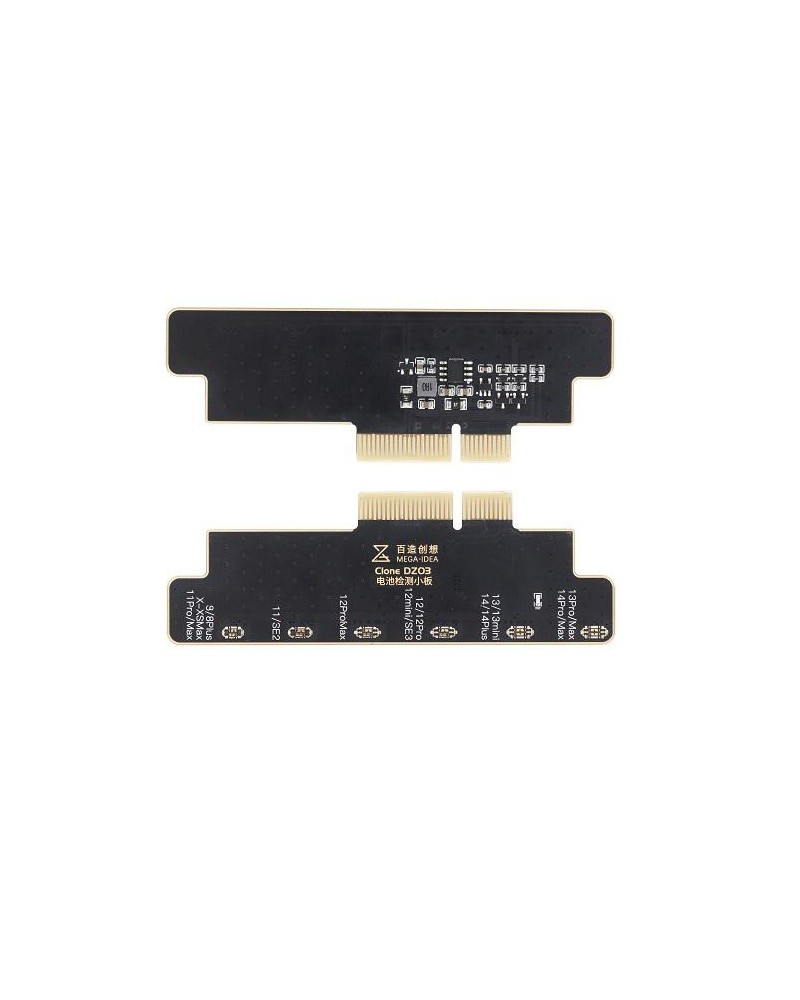 Placa de programação de bateria Qianly Clone DZ03 para Iphone 8 - 14 Pro Max