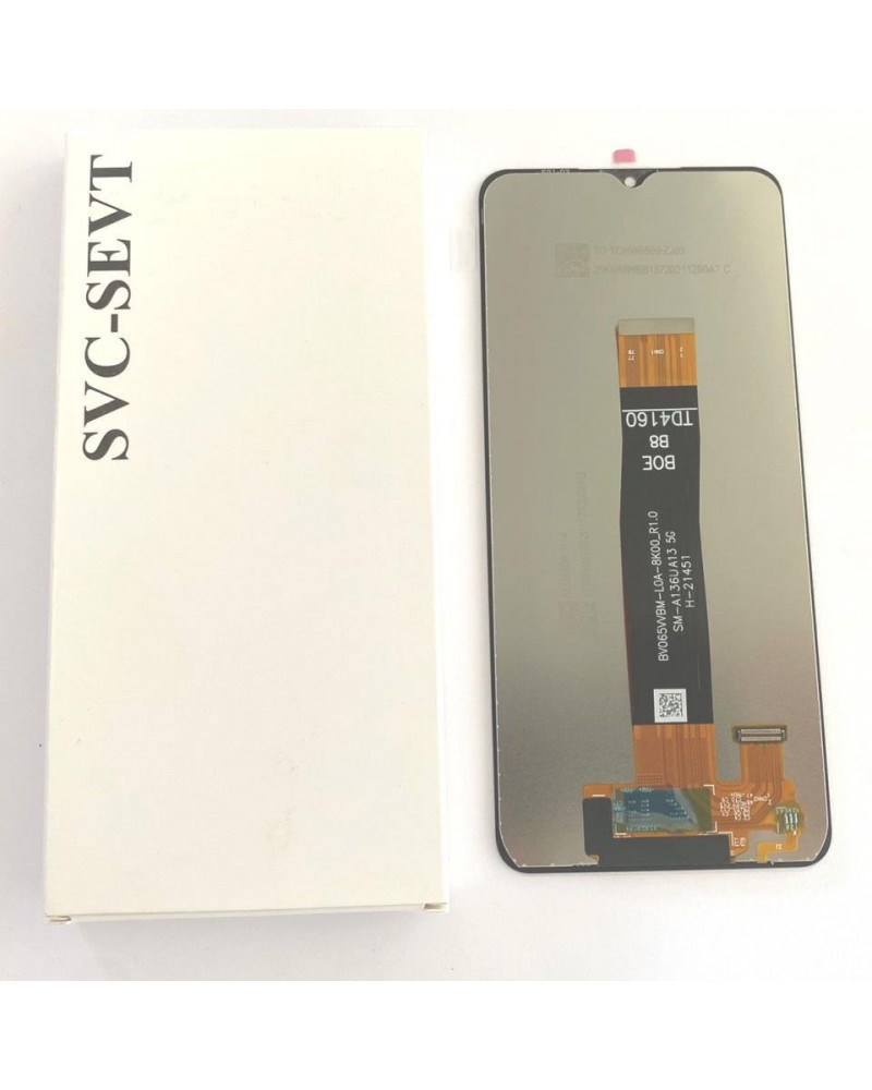 LCD e ecrã tátil para Samsung Galaxy A13 5G A136 A136B Samsung Galaxy M13 5G M136 M136 M136B Service Pack