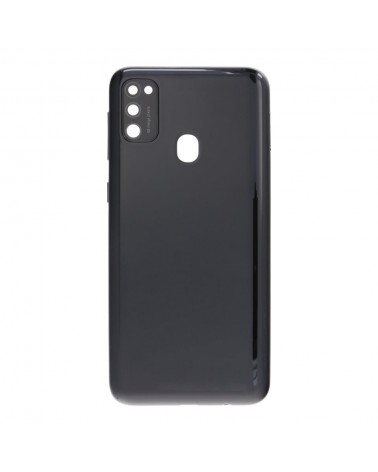 Battery and Camera Lens Back Cover for Samsung Galaxy M21 M215 M215F M215F - Black