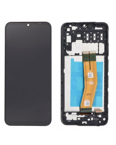 LCD e ecrã tátil com moldura para Samsung Galaxy A14 4G A145