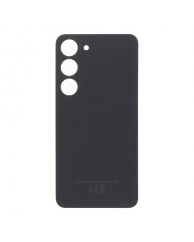 Rear Battery Cover for Samsung Galaxy S23 S911 S911B SM-S911 - Black