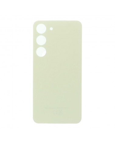 Rear Battery Cover for Samsung Galaxy S23 S911 S911B SM-S911 -Yellow