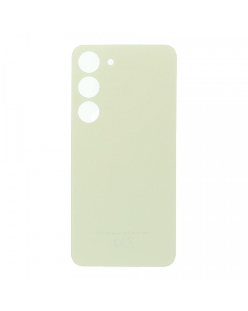 Rear Battery Cover for Samsung Galaxy S23 S911 S911B SM-S911 -Yellow