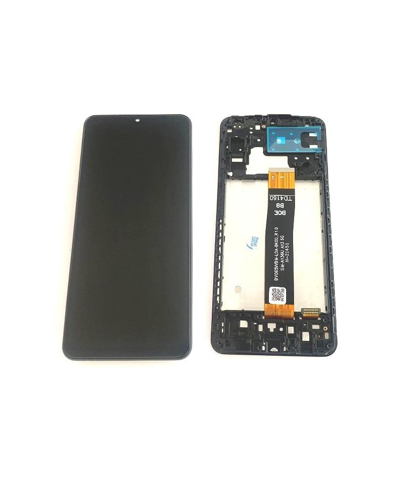 LCD e ecrã tátil com moldura para Samsung Galaxy A13 5G A136 A136U