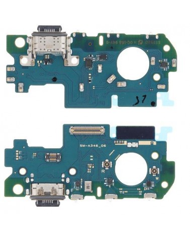 Flexão do conetor de carregamento para Samsung Galaxy A34 5G A346 A346B