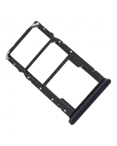 Suporte para cartão SIM duplo para Samsung Galaxy A04 A045 A045F - Preto