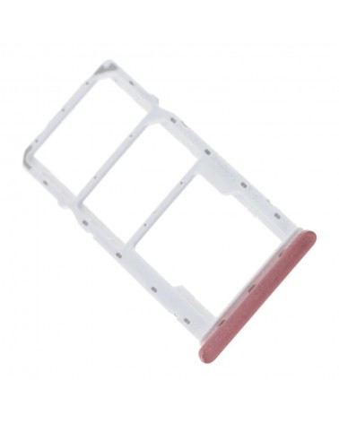 Dual Sim Card Holder for Samsung Galaxy A04 A045 A045F - Pink