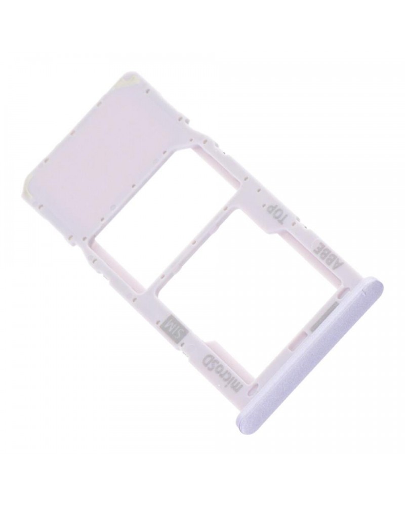 Soporte Tarjeta Sim para Samsung Galaxy A22 4G A225 A225F - Purpura