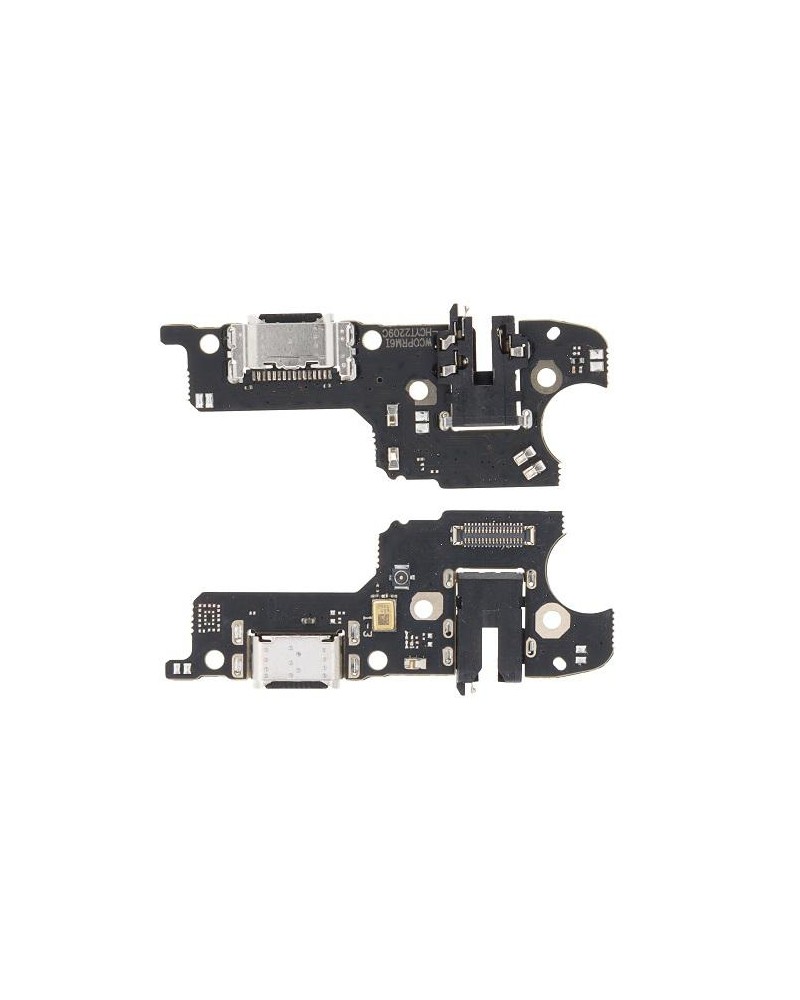 Conector de carregamento flexível para Realme Narzo 30A RMX3171 Realme C25 Realme C25S Realme Narzo 50A