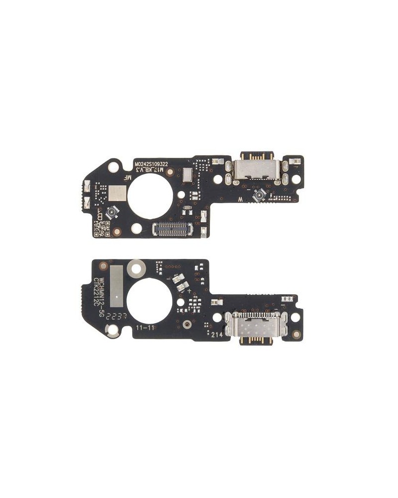 Flexão do conetor de carregamento para Xiaomi Redmi Note 12 5G