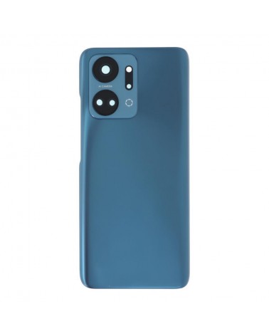 Rear Battery Cover and Camera Lens for Huawei Honor X7a RKY-LX2 - Blue