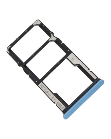 Suporte para cartão SIM para Xiaomi Redmi Note 12 4G 22111317I - Azul