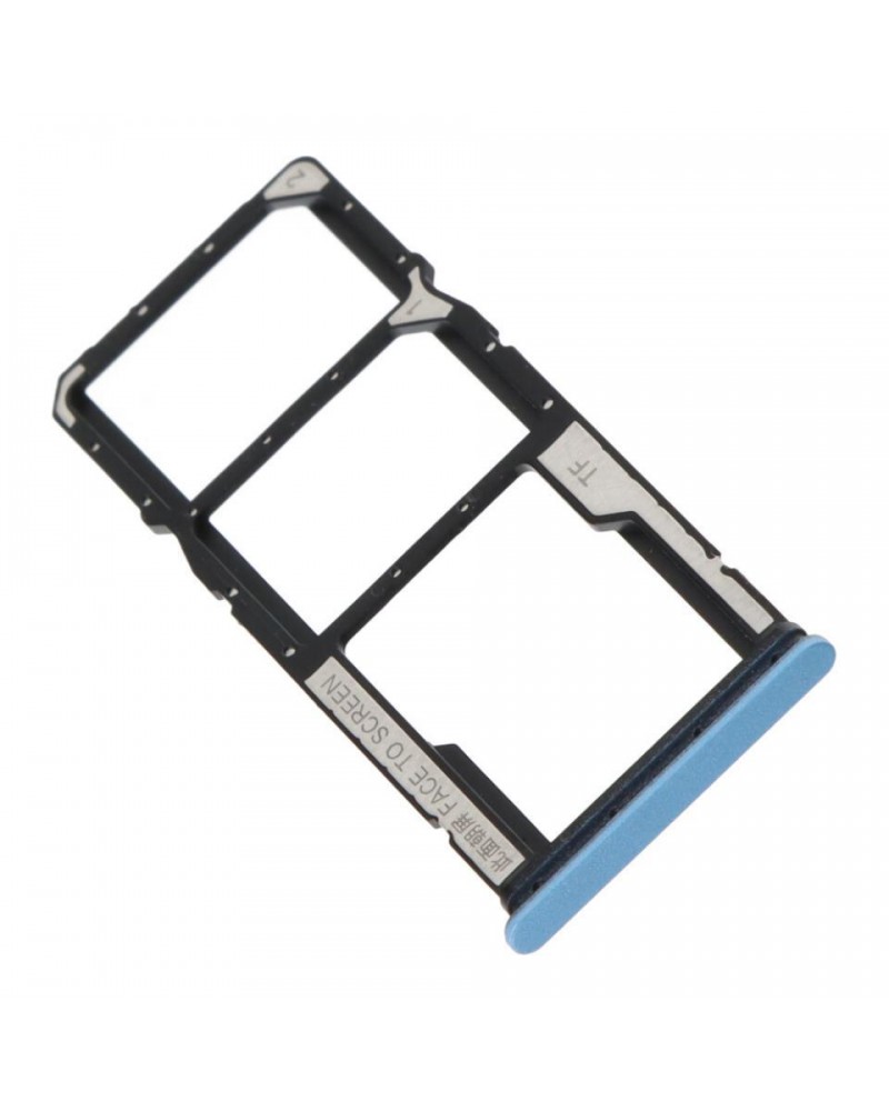 Suporte para cartão SIM para Xiaomi Redmi Note 12 4G 22111317I - Azul