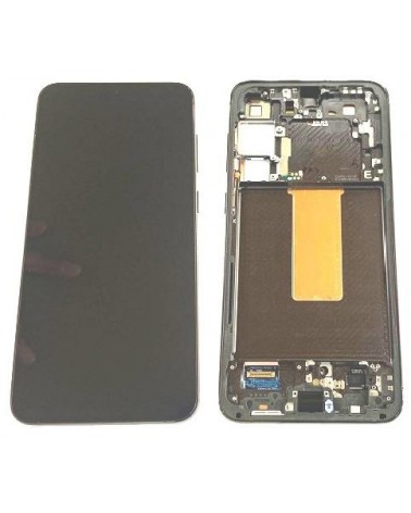 LCD and Touchscreen with Black Frame Samsung Galaxy S23 Plus S916 S916B SM-S916 Service Pack