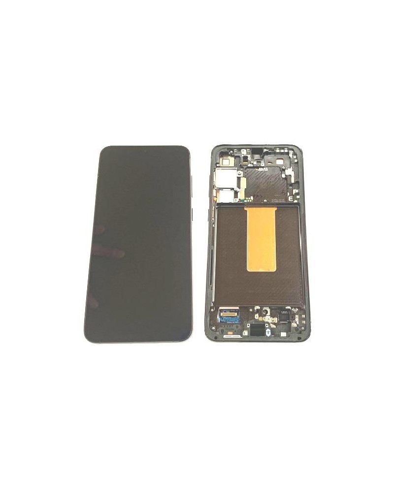 LCD e ecrã tátil com moldura preta Samsung Galaxy S23 Plus S916 S916B SM-S916 Service Pack