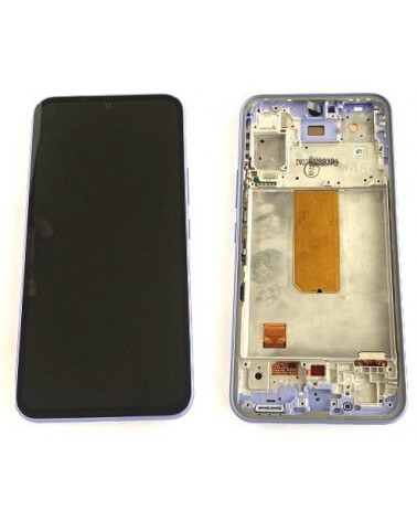 LCD and Touch Screen with Lilac Frame for Samsung Galaxy A54 5G A546 A546B Service Pack