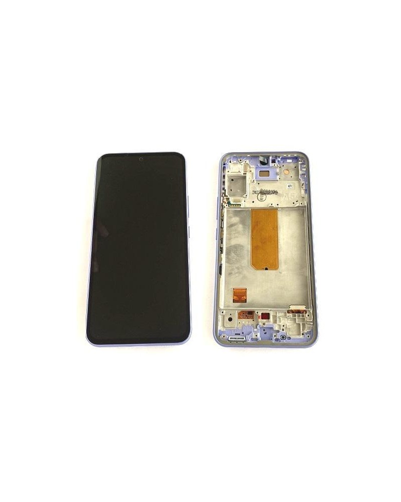 LCD e Ecrã Táctil com Moldura Lilás para Samsung Galaxy A54 5G A546 A546B A546B Service Pack