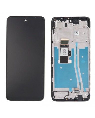 LCD e ecrã tátil com moldura para Motorola Moto G53 5G XT2335-2