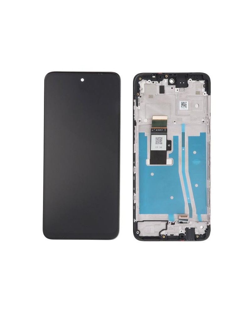 LCD e ecrã tátil com moldura para Motorola Moto G53 5G XT2335-2