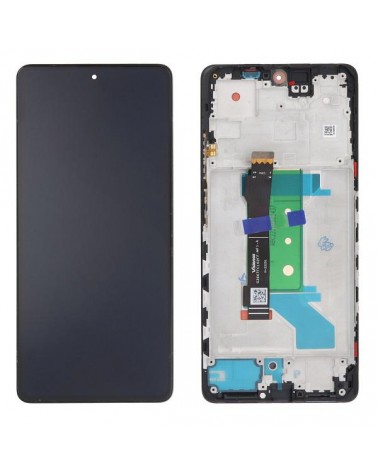 LCD e ecrã tátil com moldura para Xiaomi Redmi Redmi Note 12 Pro Plus 5G