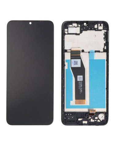 LCD e ecrã tátil com moldura para Motorola Moto E13 PAXT0017IN