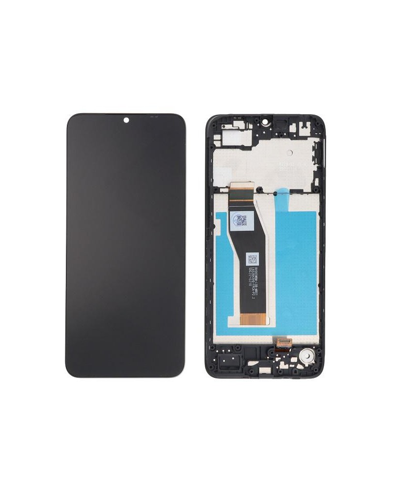 LCD e ecrã tátil com moldura para Motorola Moto E13 PAXT0017IN