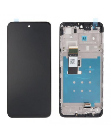 LCD e ecrã tátil com moldura para Motorola Moto G23 XT2333-1