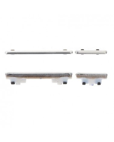 Power and Volume Button Set for Samsung Galaxy S20 FE 5G G781 - Silver