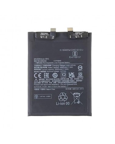 Bateria BP45 de 4600mAh para Xiaomi Mi 12 Pro