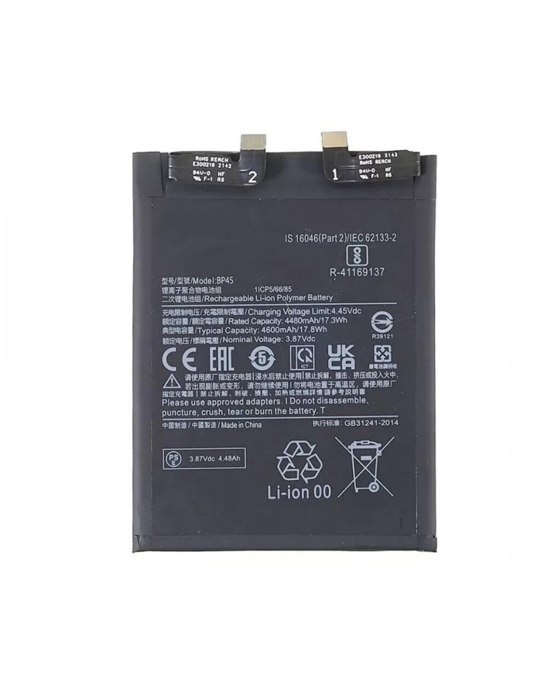 4600mAh BP45 battery for Xiaomi Mi 12 Pro