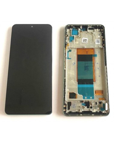 LCD and Touch Screen with Green Frame for Xiaomi Poco F4 22021211RG TFT Quality