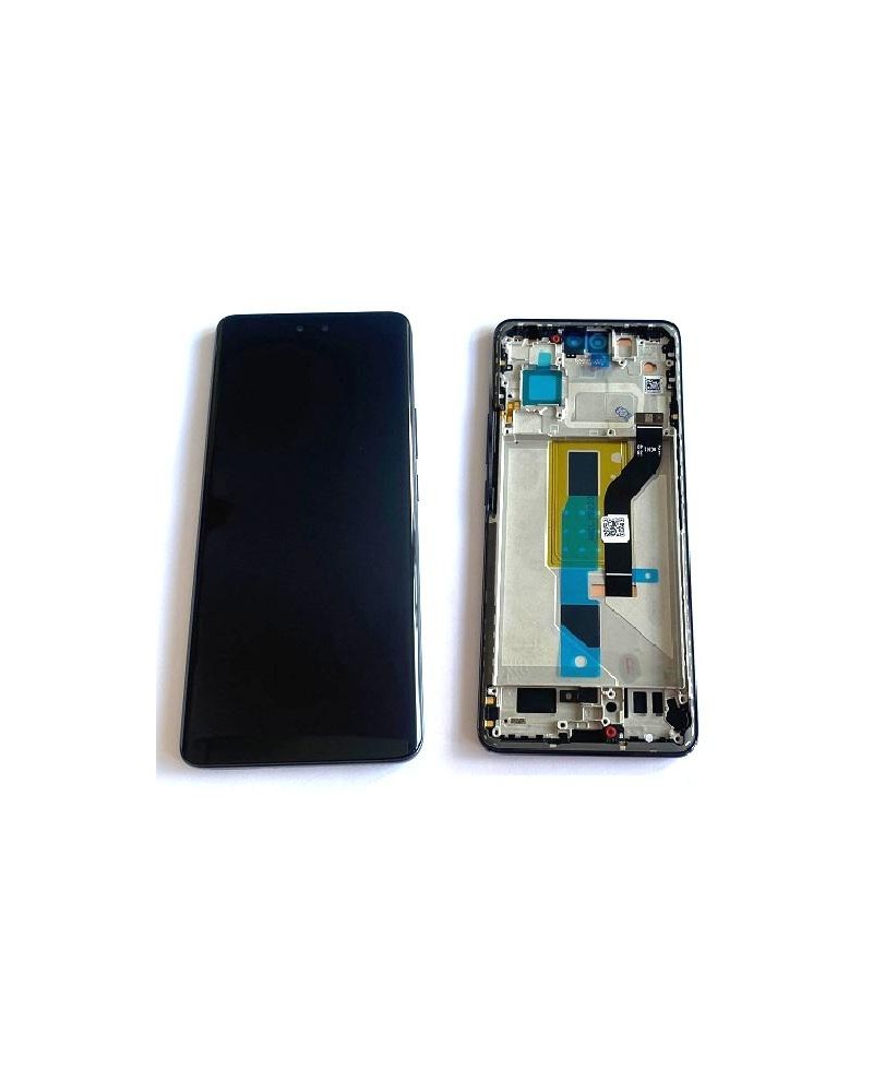 LCD e ecrã tátil com moldura preta para Xiaomi Mi 13 Lite 2210129SG