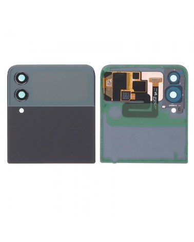 Tapa Trasera Negra y Pantalla LCD para Samsung Galaxy Z Flip 4 F721