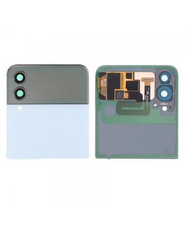 Blue back cover and LCD screen for Samsung Galaxy Z Flip 4 F721