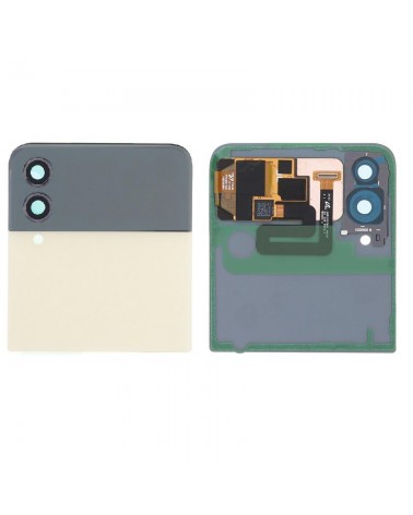 Yellow back cover and LCD screen for Samsung Galaxy Z Flip 4 F721