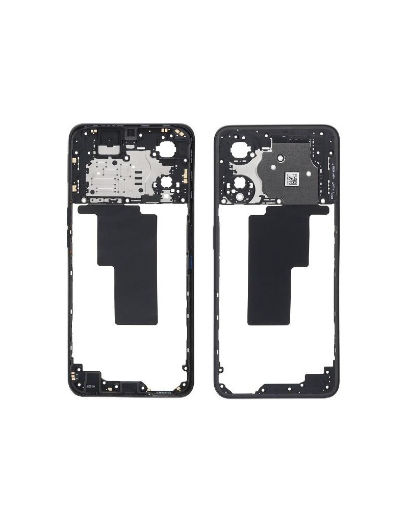 Moldura central para Oppo A78 5G CPH2483 - Preto