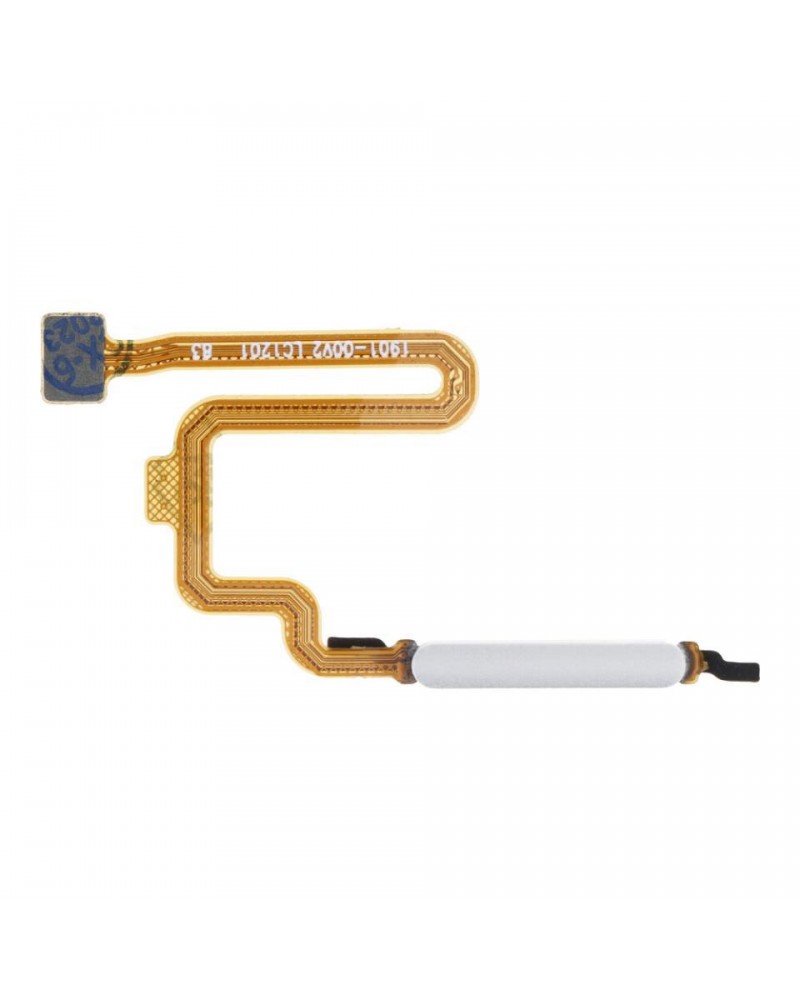 Botão Home Flex para Xiaomi Redmi Note 11T 5G - Branco Prateado