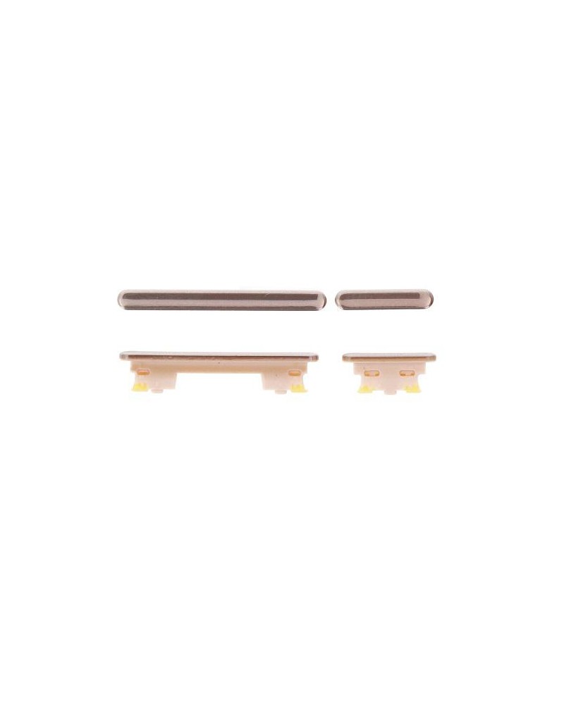 Volume and Power Button Set for Samsung Galaxy A33 5G A336 A336B - Peach Gold