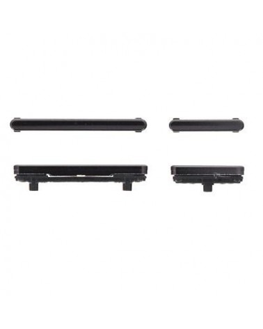 Volume and Power Button Set for Samsung Galaxy S22 Ultra S908 - Black