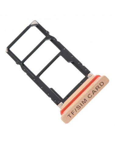 Soporte Tarjeta Sim para Doogee S96 GT - Dorado