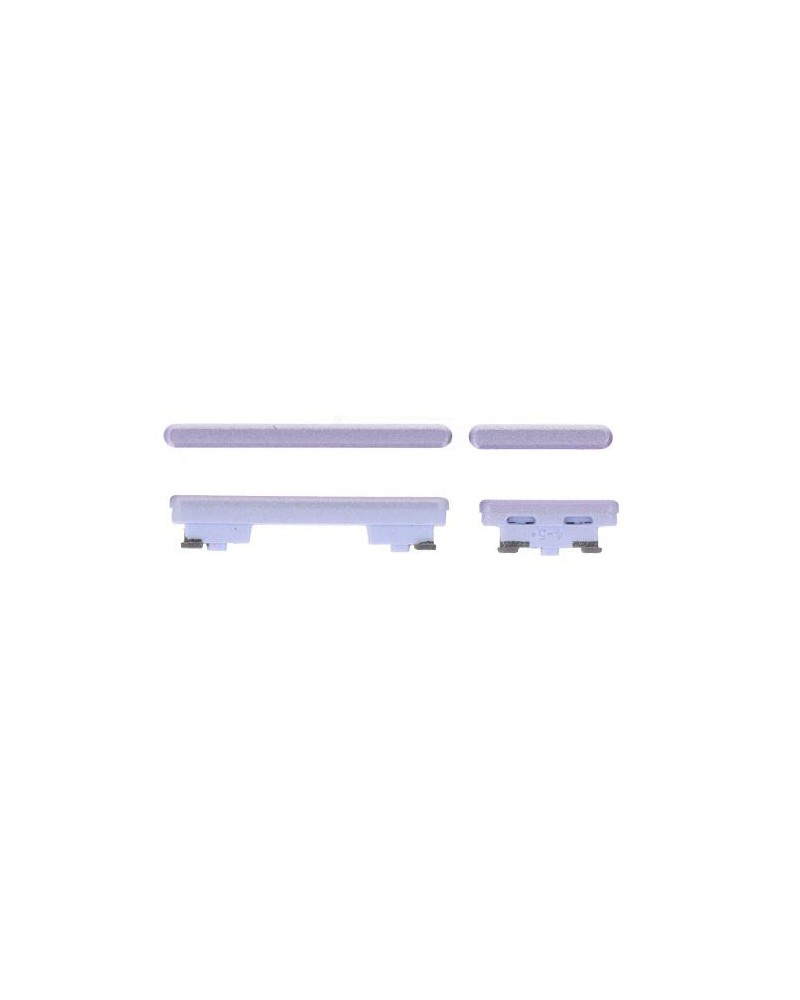 Volume and Power Button Set for Samsung Galaxy S21 FE 5G G990 - Purple